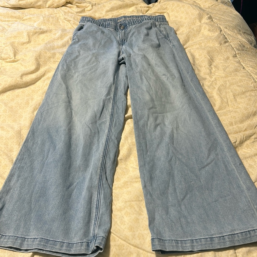 American Eagle Low-Rise Ultra Wide Leg Jean